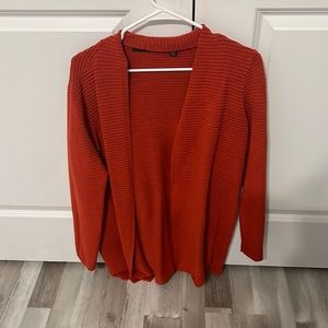 Burnt orange sweater